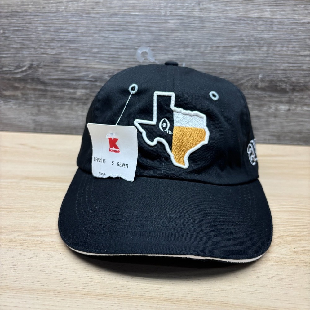 College Football Playoff Hat Cap Strap Back Black Texas 2015 Adjustable